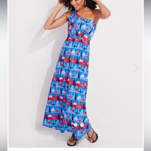 ⚓️🆕Vineyard Vines One Shoulder Dress, 10⚓️